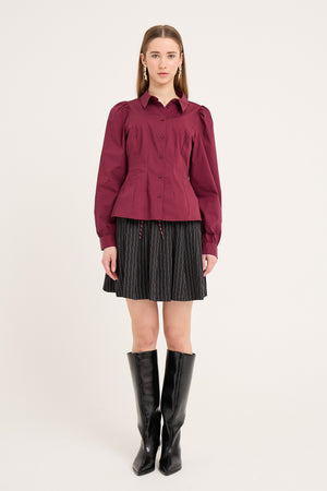 A-View Malika shirt AV4639 Shirts 042 Bordeaux