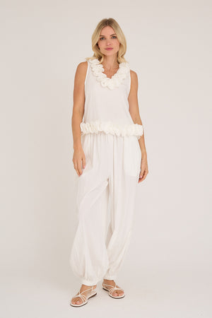 A-View Manon balloon pants AV8174 Pants 000 White