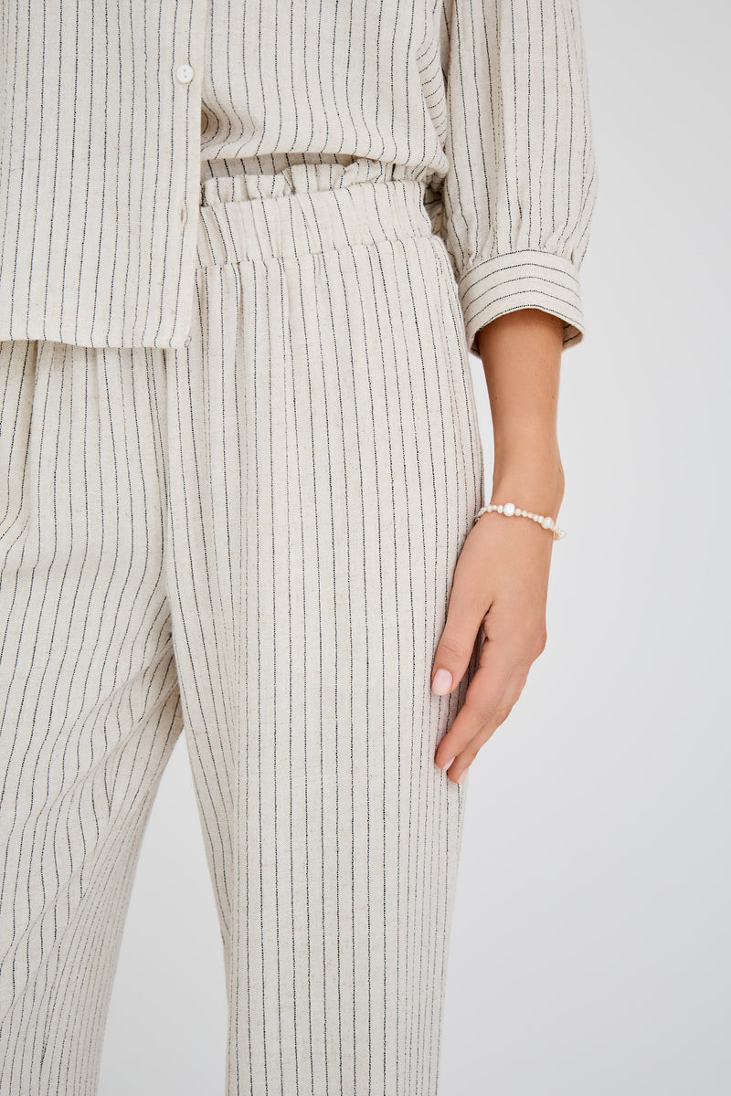 A-View Martha pants AV5018 Pants 311 sand/black