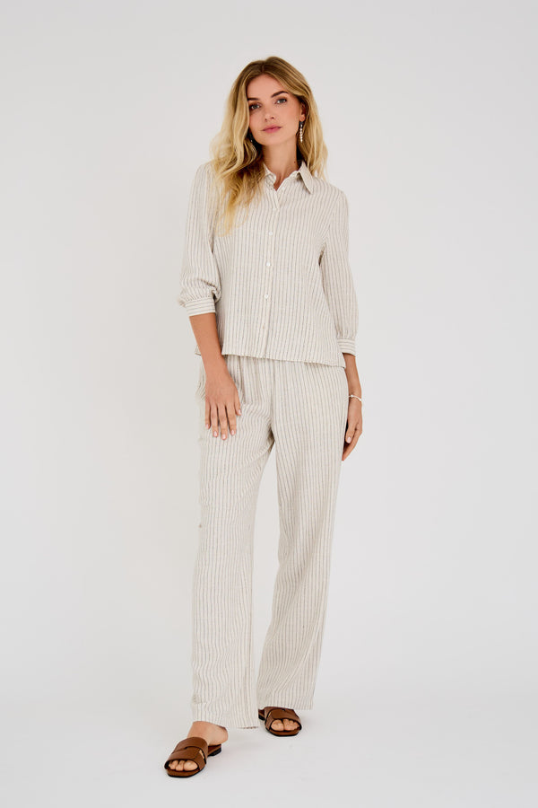 A-View Martha pants AV5018 Pants 311 sand/black