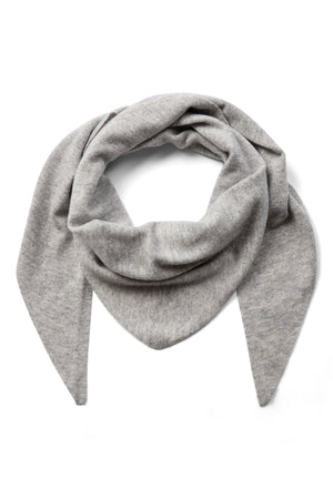 A-View Merino Knit Scarf Scarfs 055 Light Grey Melange