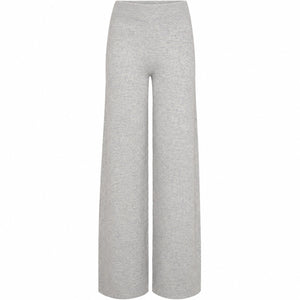 A-View Merino knit pants AV8236 Pants 055 Light Grey Melange
