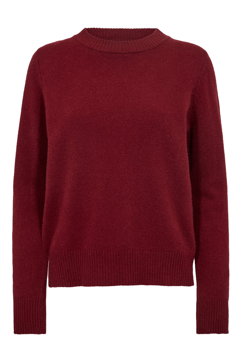 A-View Merino knit pullover AV6075 Knit 042 Bordeaux