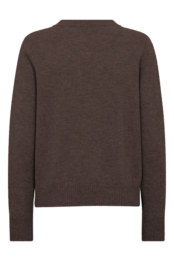 A-View Merino knit pullover AV6075 Knit 117 Brown