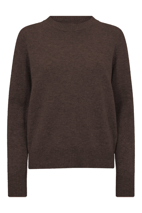 A-View Merino knit pullover AV6075 Knit 117 Brown