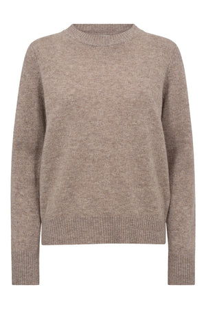A-View Merino knit pullover AV6075 Knit 118 Light Brown