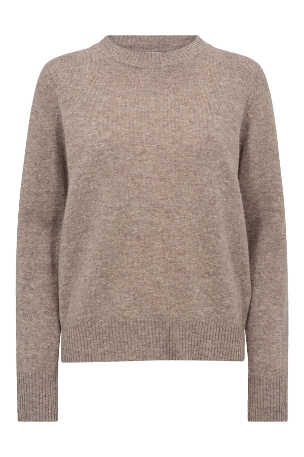 A-View Merino knit pullover AV6075 Knit 118 Light Brown