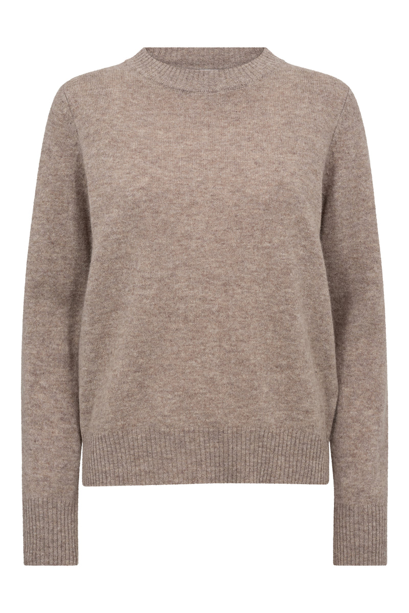 A-View Merino knit pullover AV6075 Knit 118 Light Brown