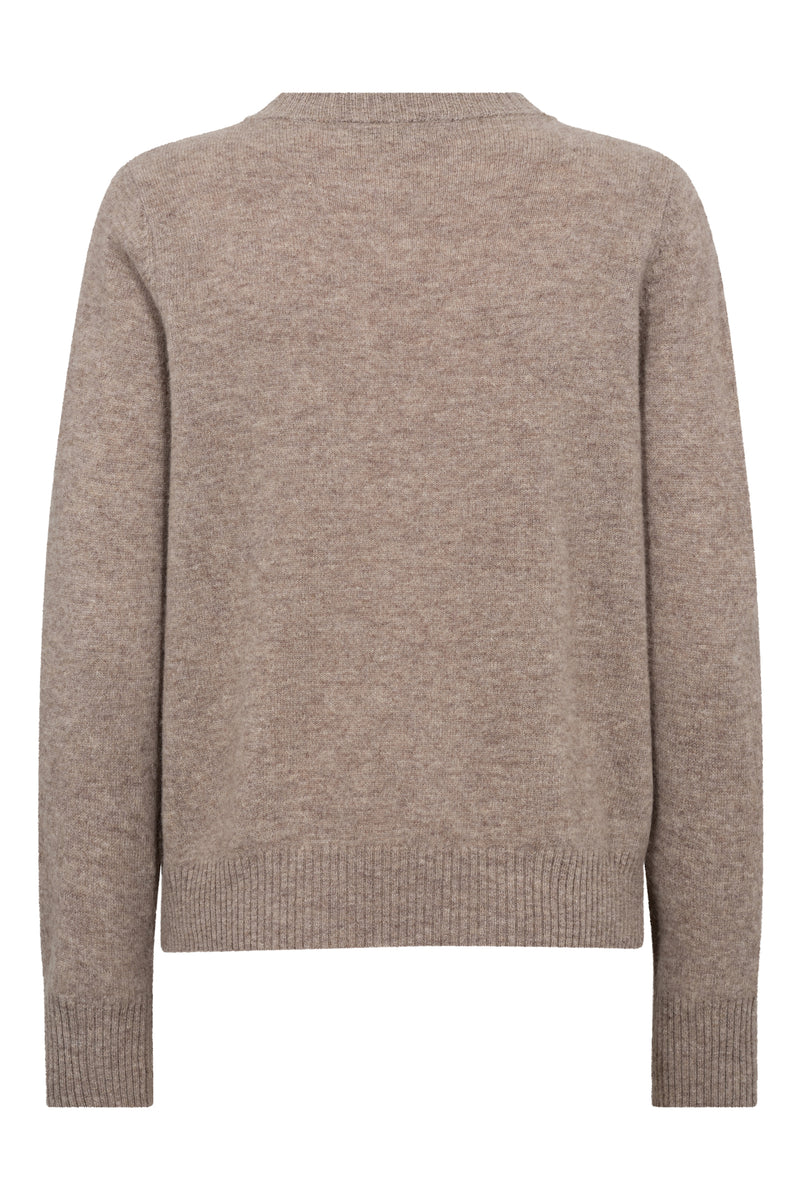 A-View Merino knit pullover AV6075 Knit 118 Light Brown