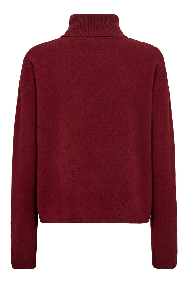 A-View Merino knit rollneck AV6076 Knit 042 Bordeaux