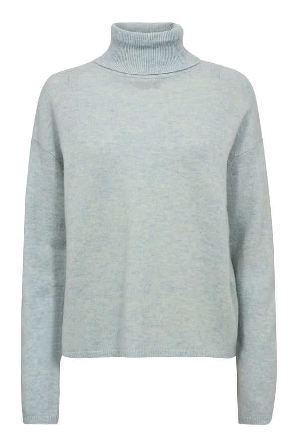 A-View Merino knit rollneck AV6076 Knit 282 Light Blue