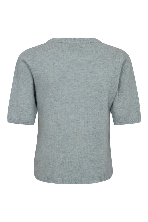A-View Merino knit s/s pullover AV6077 Knit 282 Light Blue