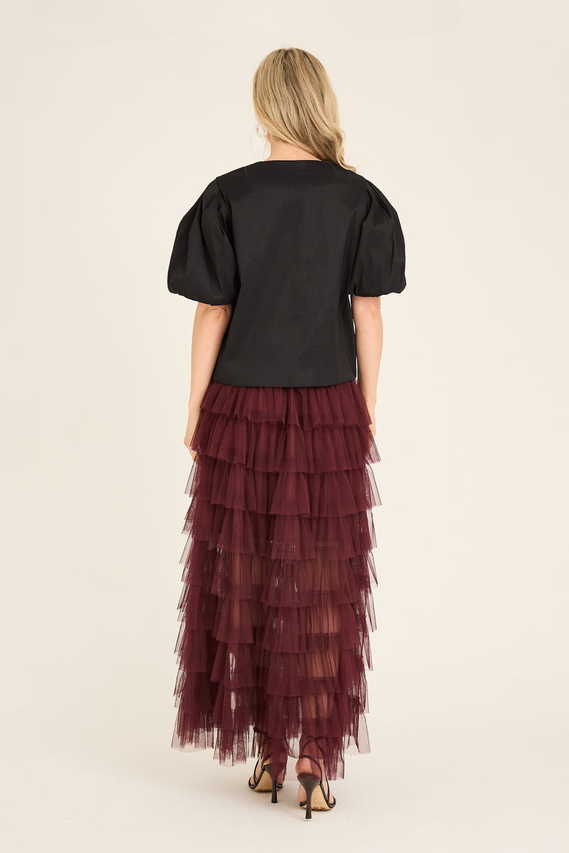 A-View Miranda skirt AV4798 Skirt 250 Burgundy