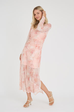 A-View Naja dress AV8062 Dresses 295 Peach