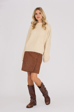 A-View Olivia knit pullover Knit 069 Pale Yellow