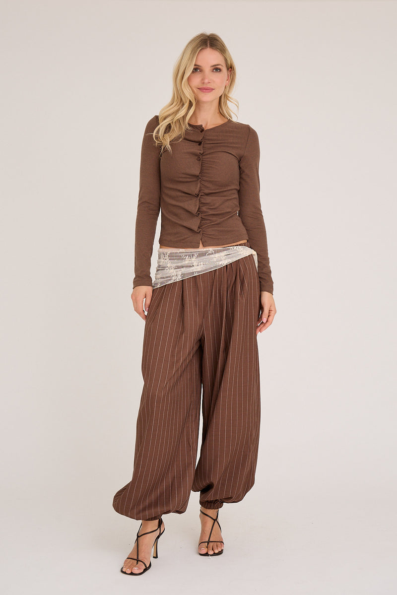 A-View Ollie pants AV8194-V Pants 117 Brown