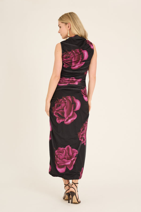 A-View Ophelia dress AV7017 Dresses 163 Black/Pink