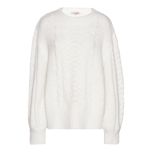 A-View Patrisia cable knit AV4361 Knit 005 Off white