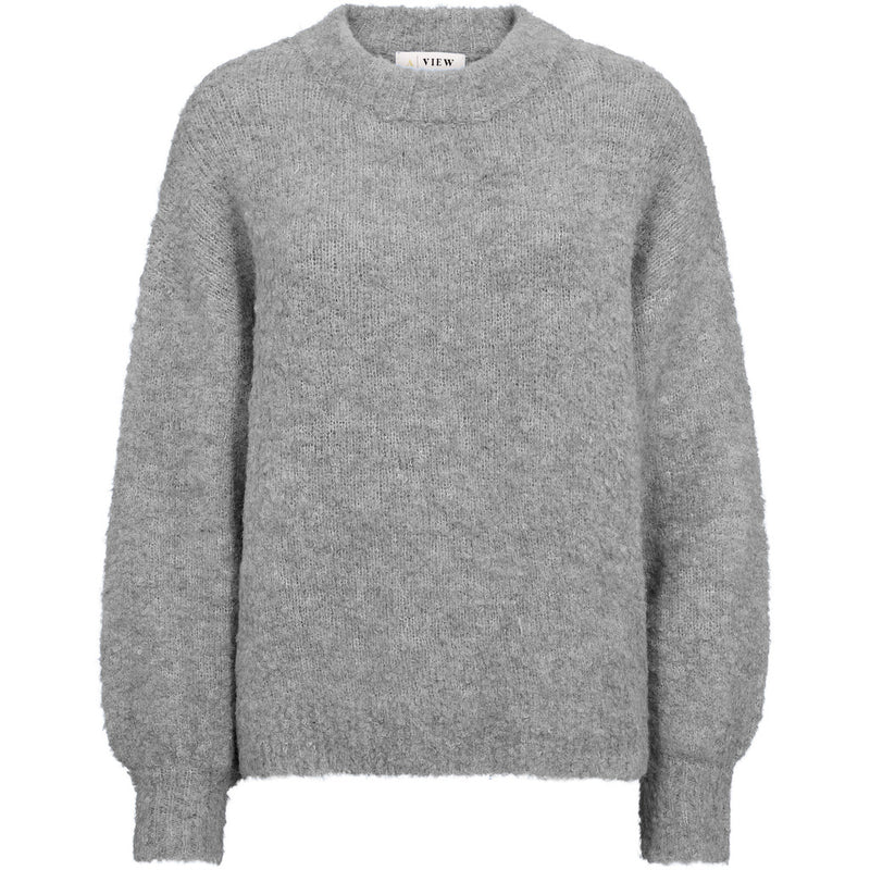 A-View Patrisia new knit pullover AV4903 Knit 990 Medium grey melange