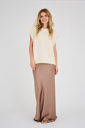 A-View Patrisia new knit vest AV4904 Knit 005 Off white