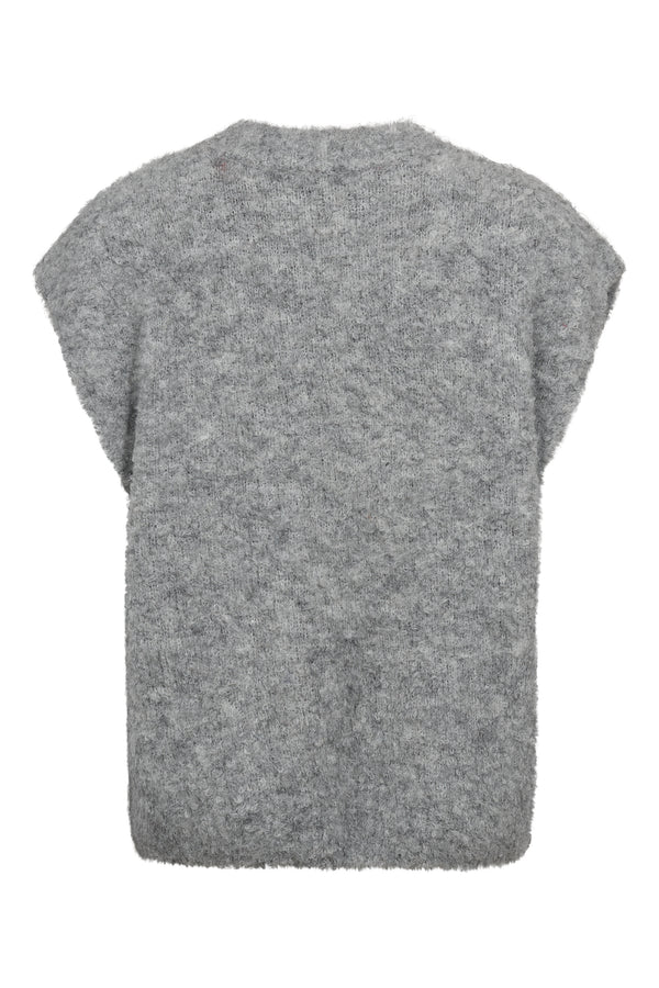 A-View Patrisia new knit vest AV4904 Knit 990 Medium grey melange