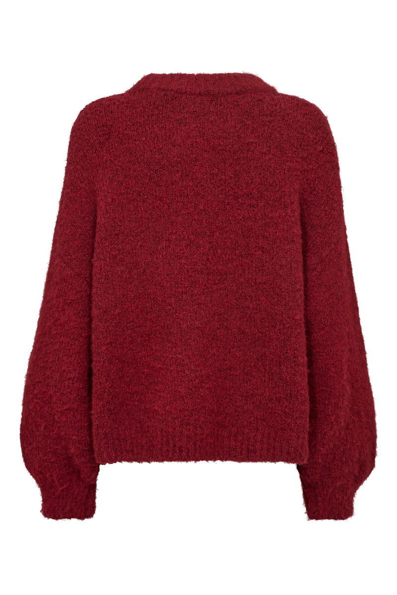 A-View Patrisia solid knit pullover AV4312 Knit 266 Cabernet