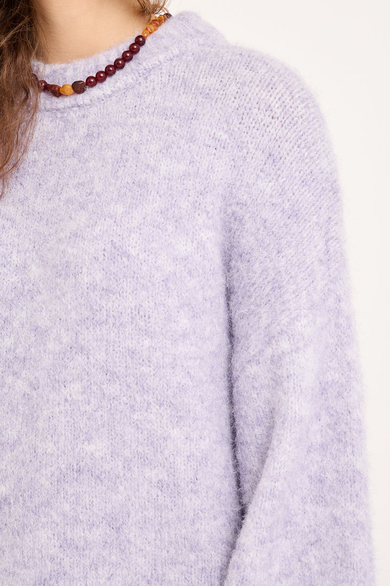 A-View Patrisia solid knit pullover AV4312 Knit 380 Pastel lilac