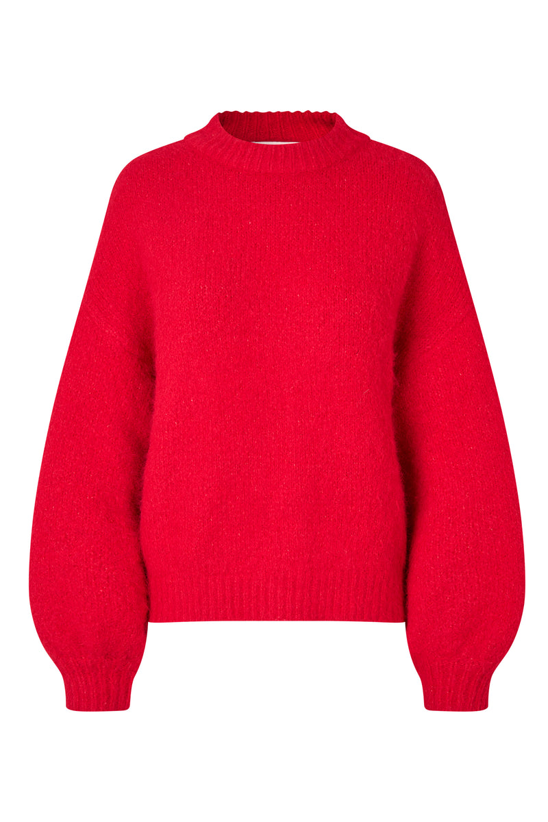 A-View Patrisia solid knit pullover AV4312 Knit 450 Red