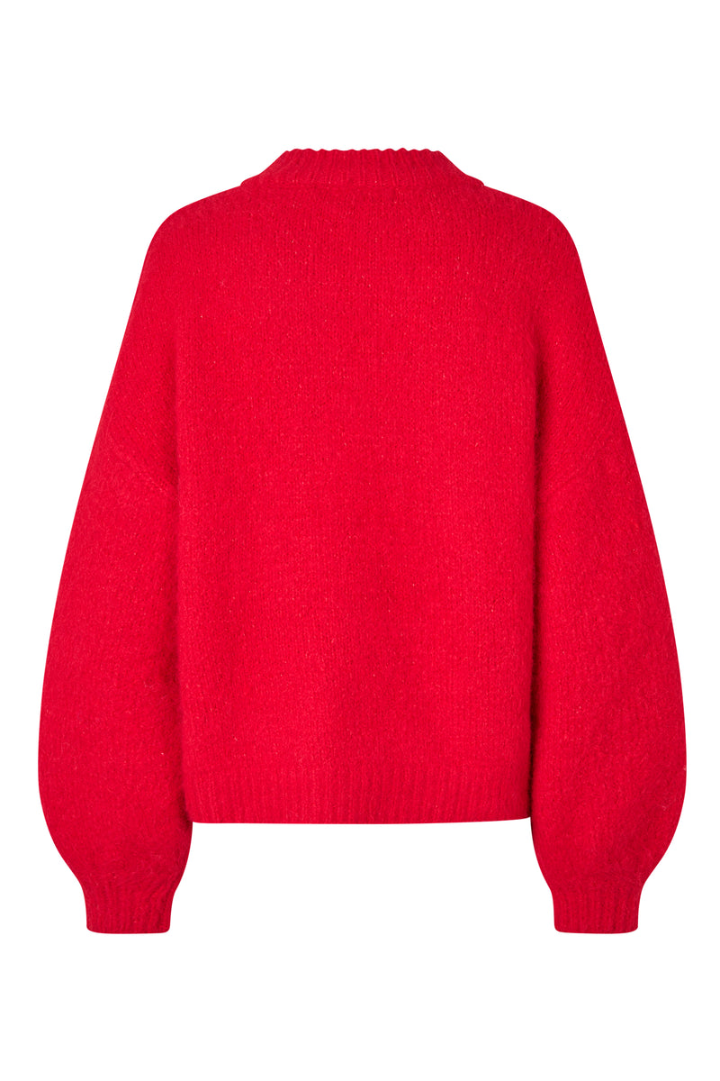 A-View Patrisia solid knit pullover AV4312 Knit 450 Red