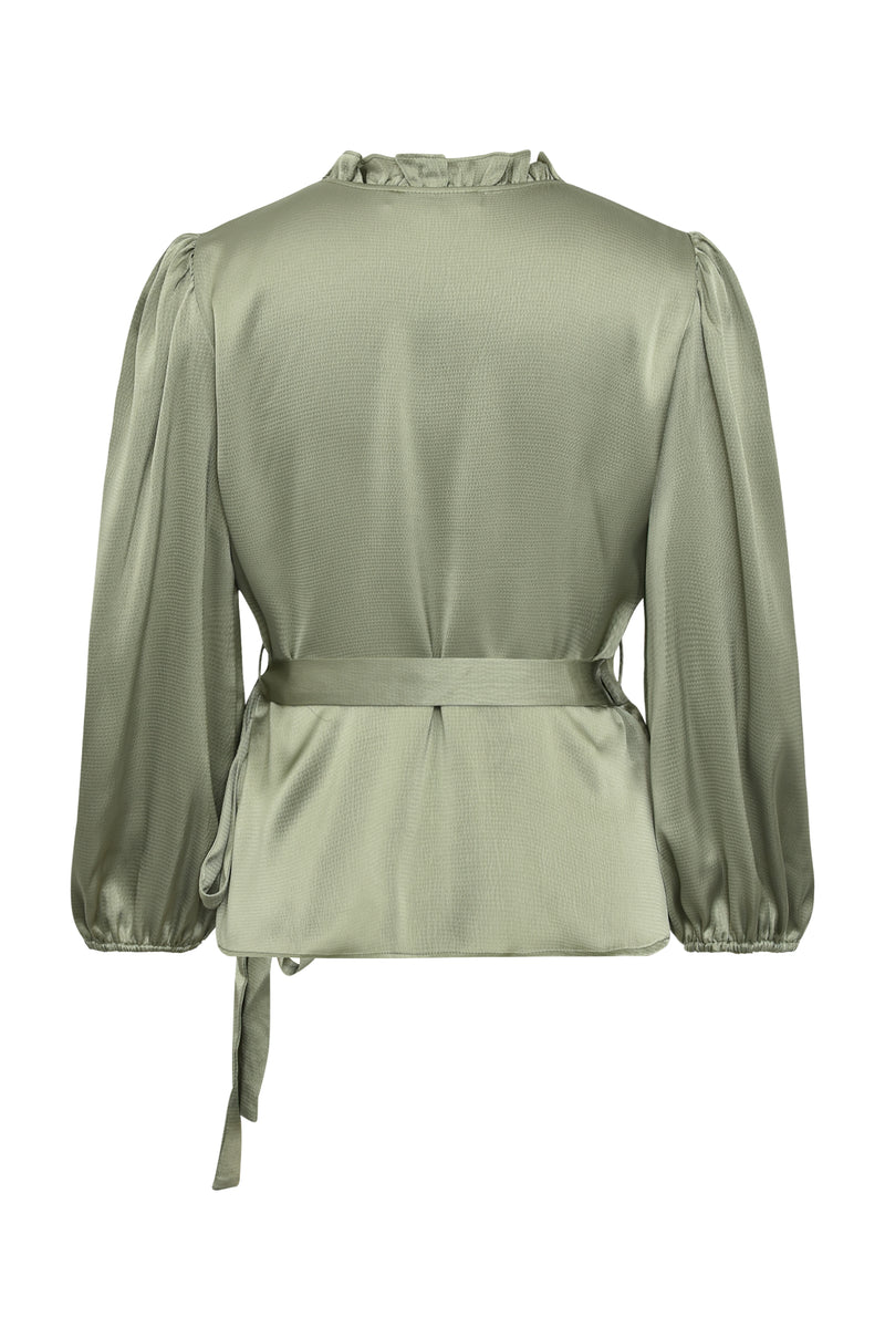 A-View Peony 3/4 Sleeve Blouse AV5082 Blouse 148 Pale green