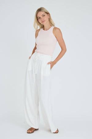A-View Rib knit tank top AV4459 Knit 147 Pale Rose