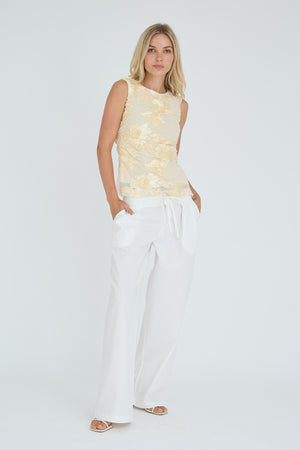 A-View Romy top AV8007 Top 069 Pale Yellow