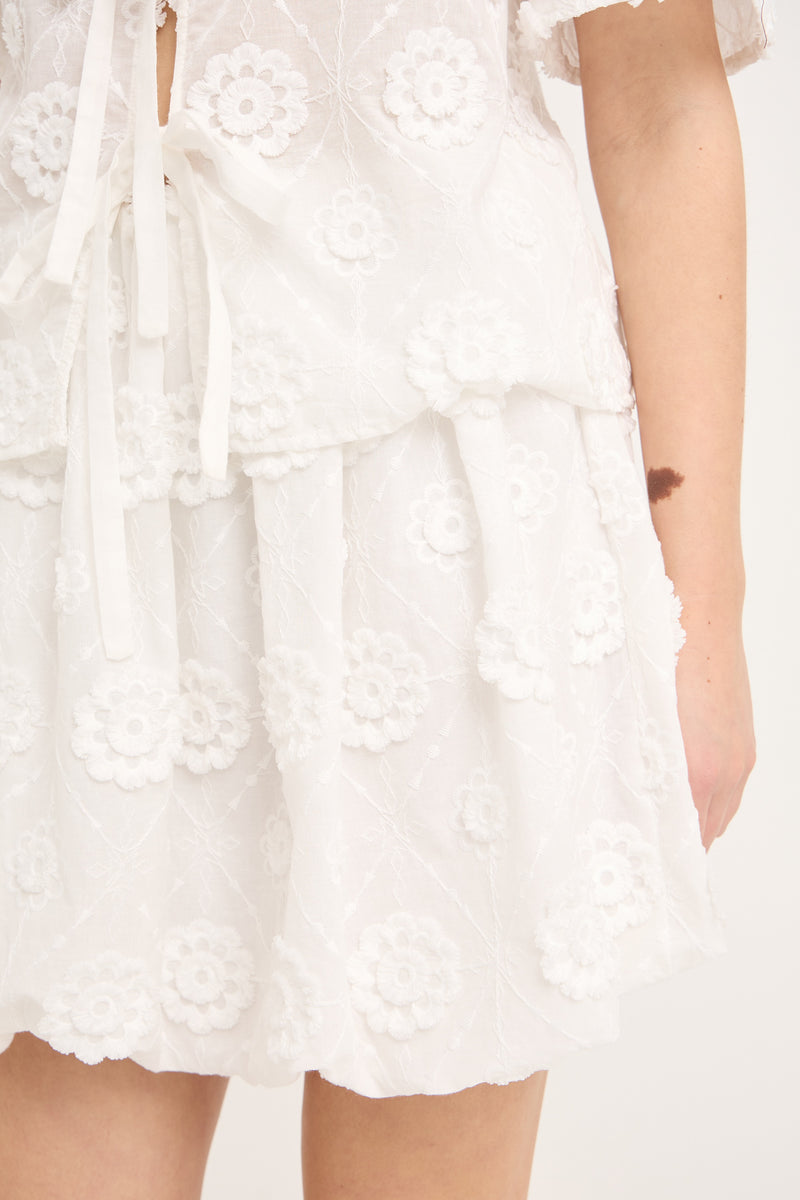 A-View Rosamarie skirt AV6055 Skirt 000 White