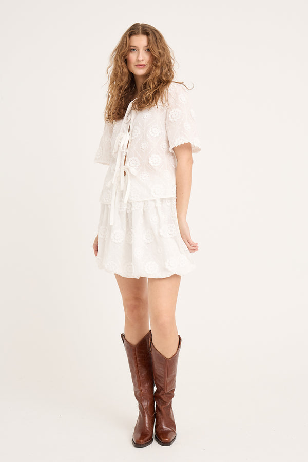 A-View Rosamarie skirt AV6055 Skirt 000 White