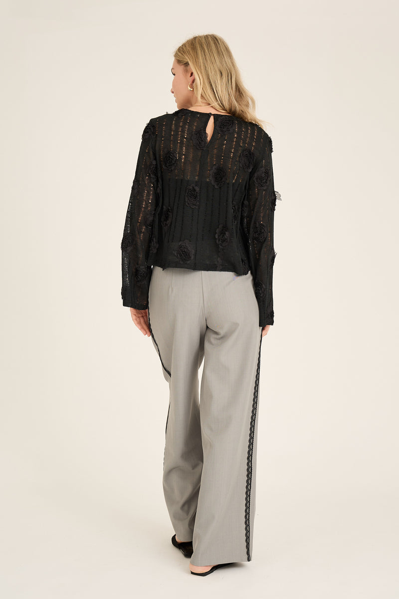 A-View Rosanna blouse AV6089 Blouse 999 Black