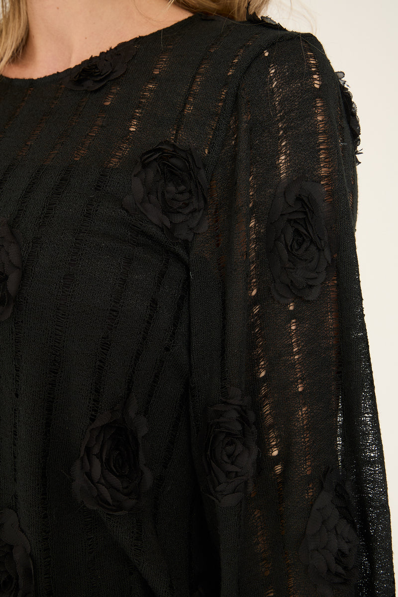 A-View Rosanna blouse AV6089 Blouse 999 Black