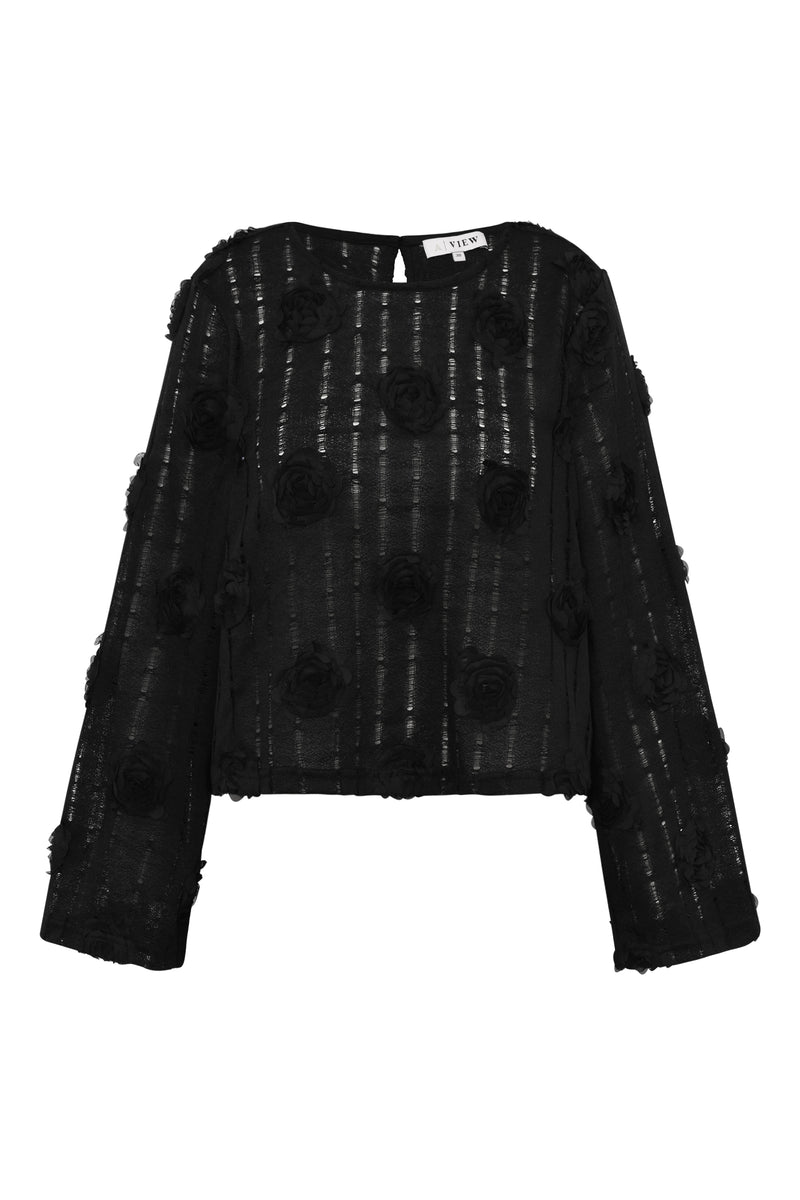 A-View Rosanna blouse AV6089 Blouse 999 Black
