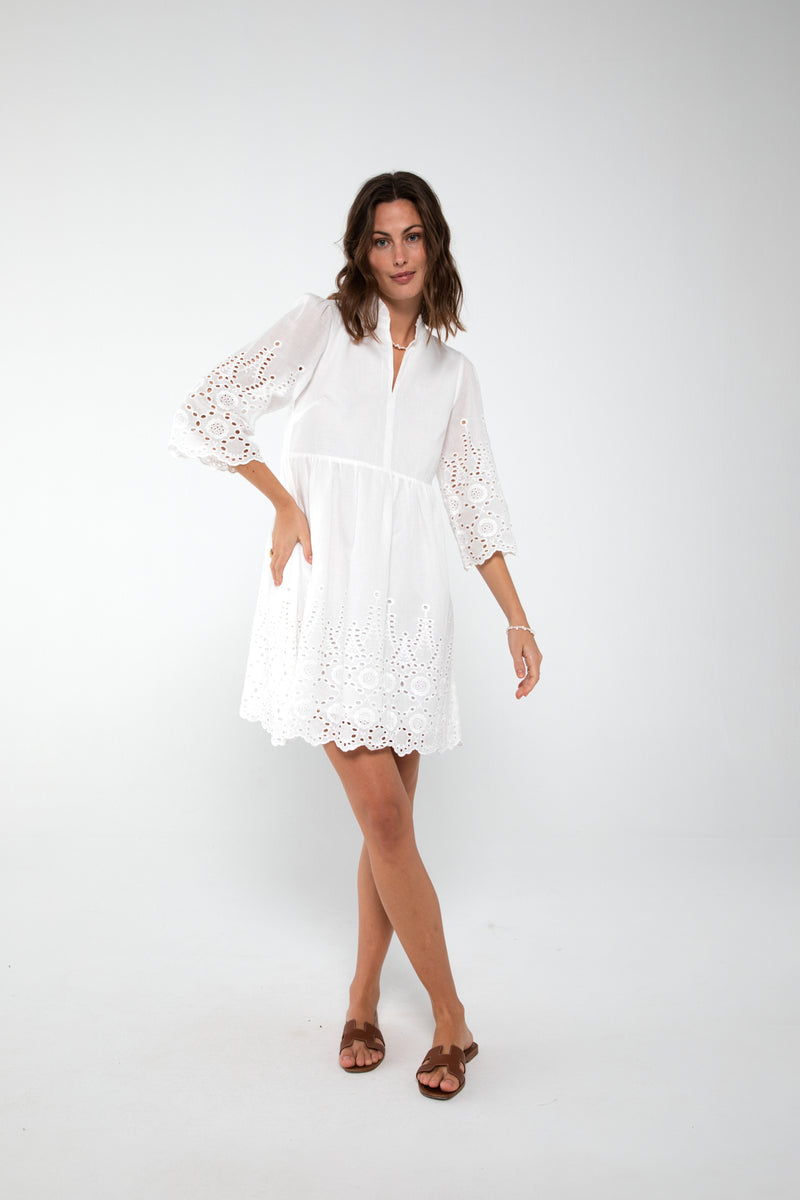 A-View Saint dress AV4157 Dresses 000 White