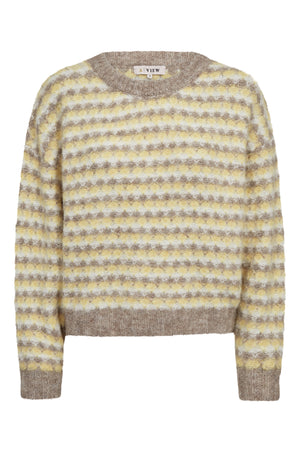 A-View Sassi knit pullover AV7072 Knit 201 Sand/Yellow