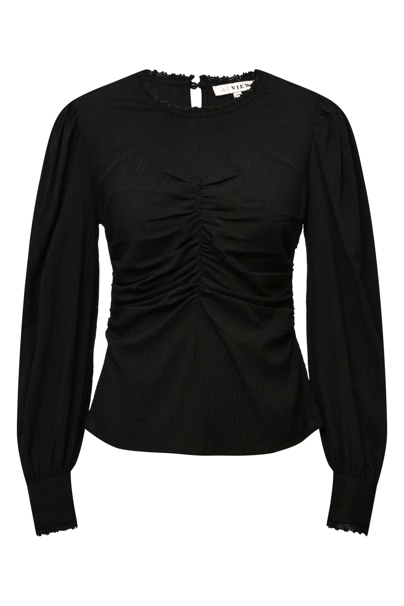 A-View Selene blouse AV4190 Blouse 999 Black