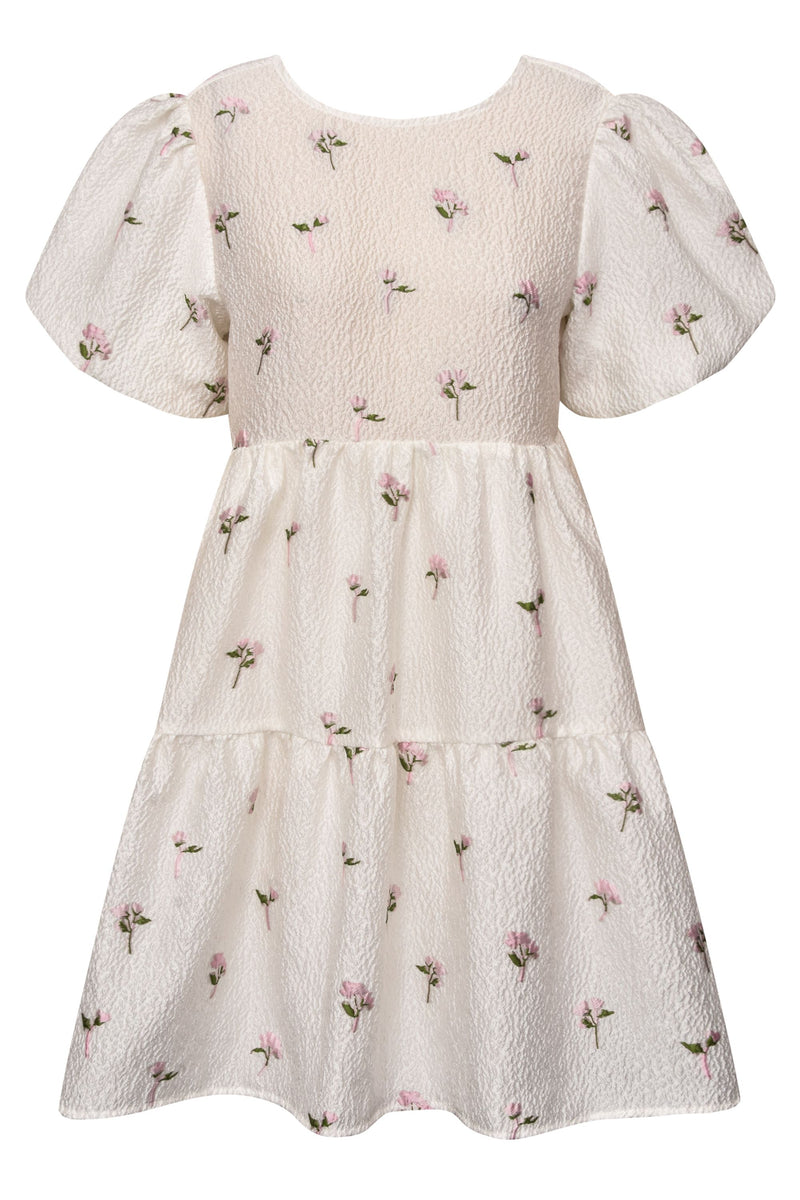 A-View Selino dress AV4373 Dresses 199 White/pink