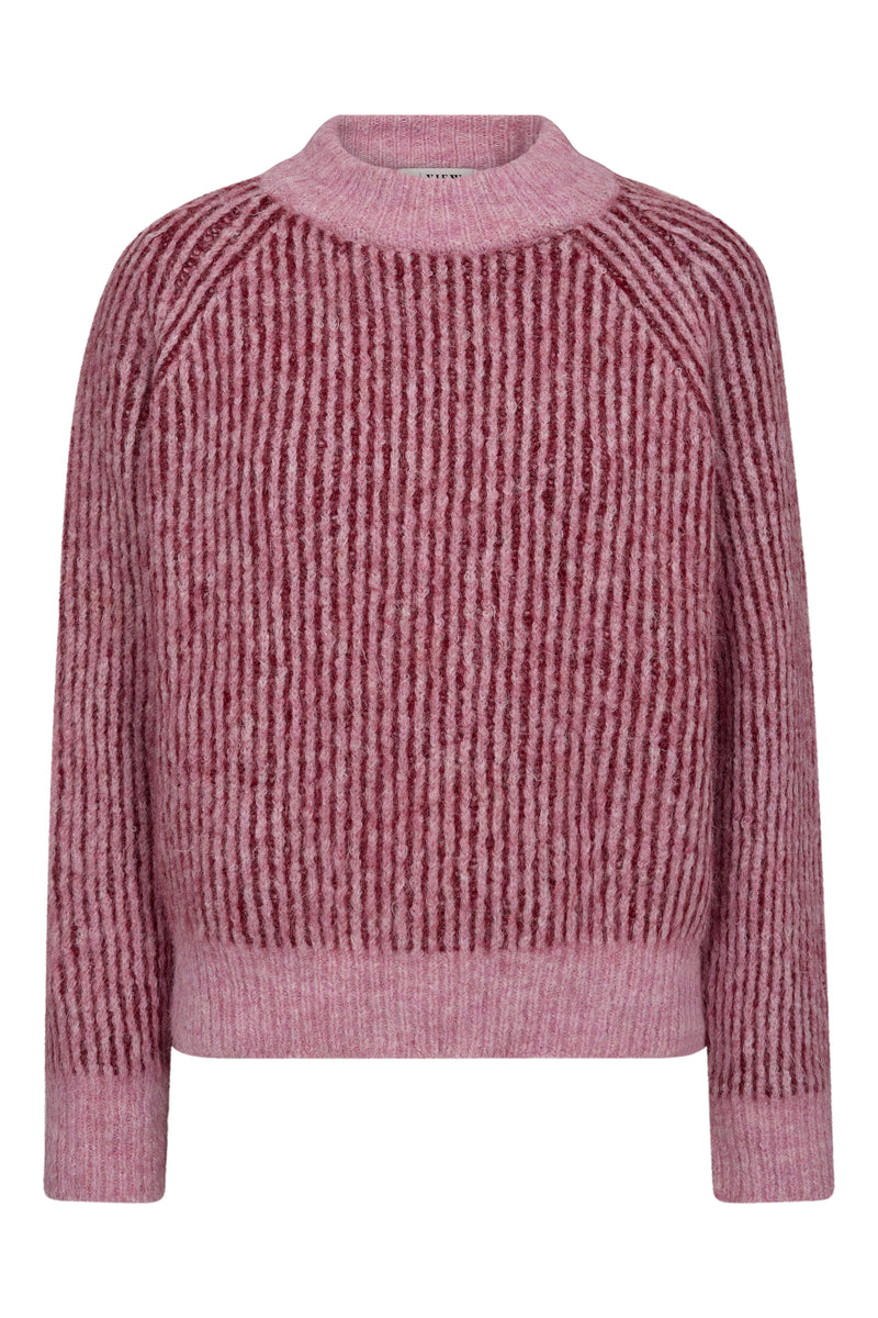 A-View Senna knit pullover AV6017 Knit 255 rose/red