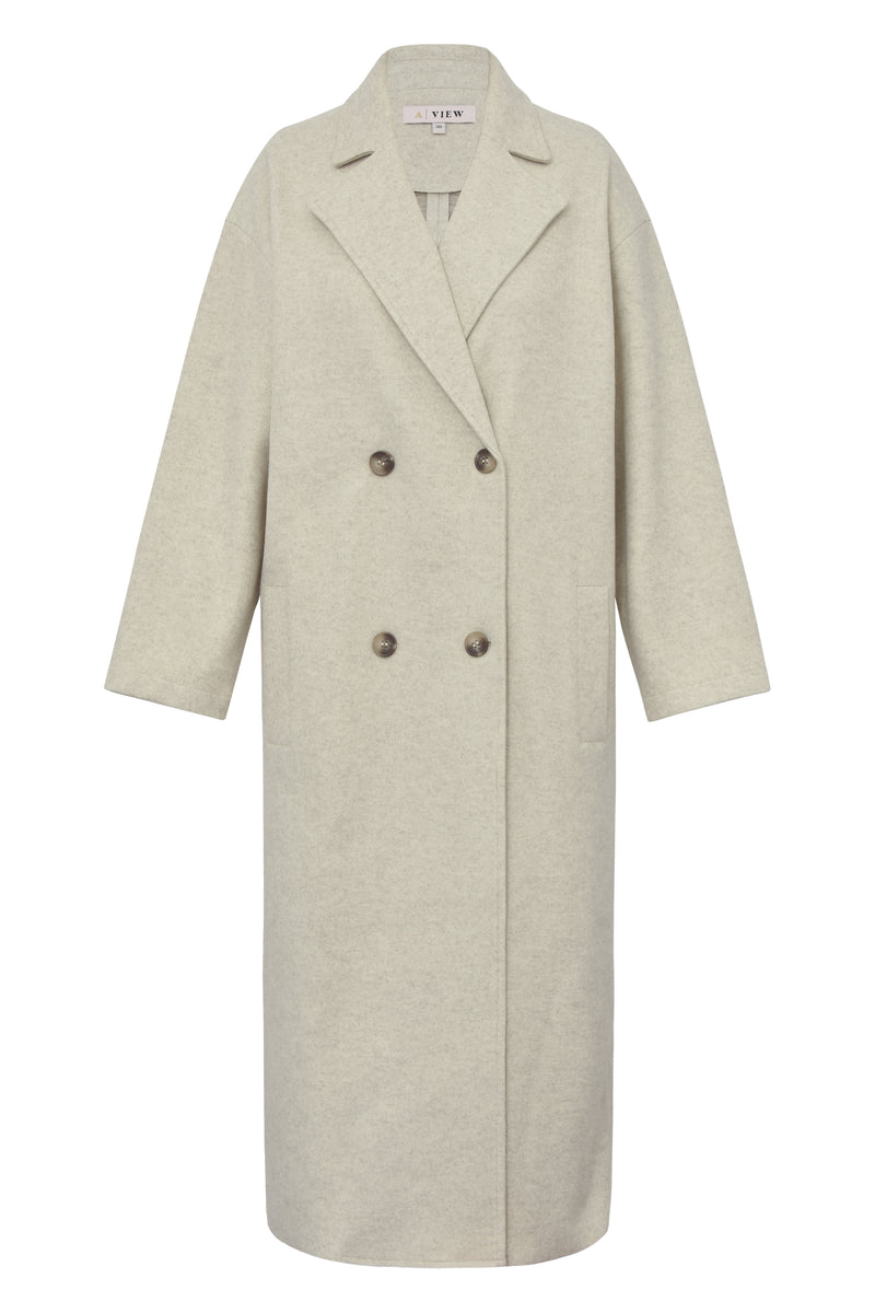 A-View Shea coat AV4164 Jacket 004 Sand