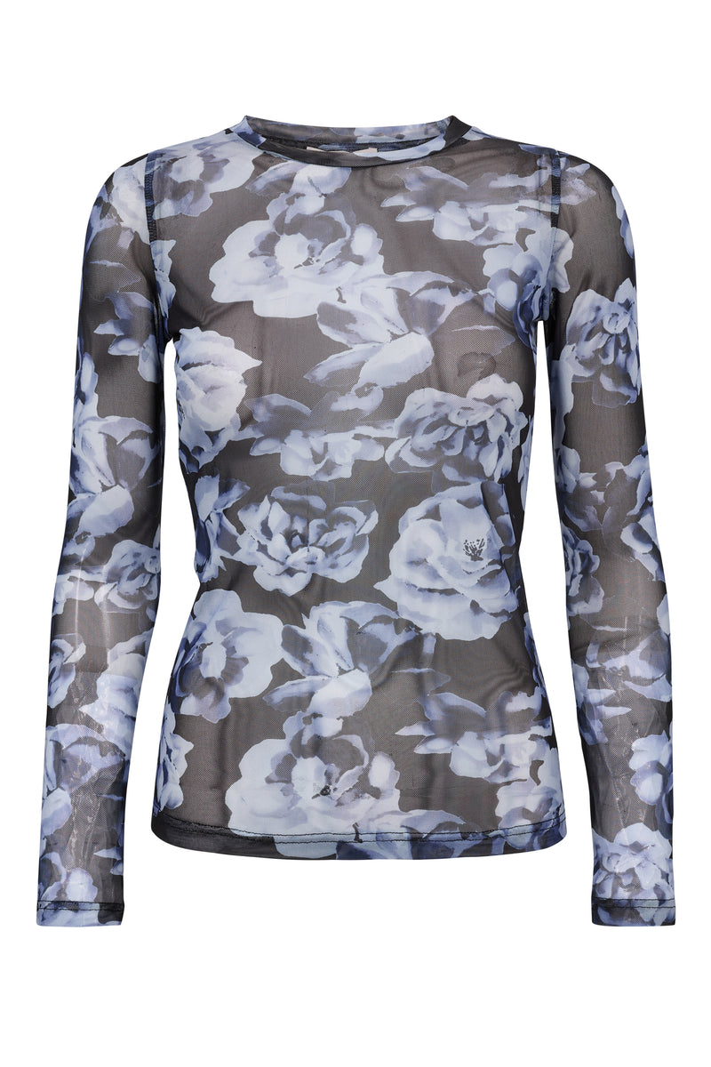 A-View Silka blouse AV6021 Blouse 181 Black/Blue
