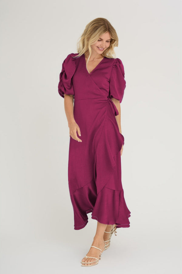 A-View Sinda dress AV4908 Dresses 042 Bordeaux