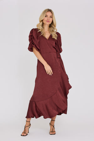 A-View Sinda dress AV4922 Dresses 267 Deep Burgundy