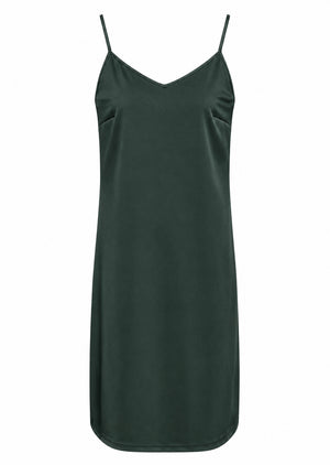 A-View Slip Dress Dresses 858 Dark Green