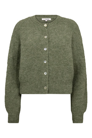 A-View Soft Knit Cardigan Cardigan 859 Dusty Green