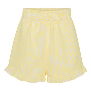 A-View Sonja Shorts Shorts 123 Yellow/White