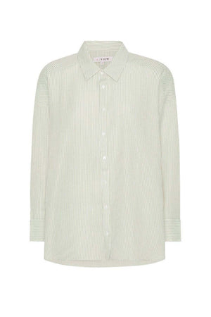 A-View Sonja Shirt Shirts 068 White/Green